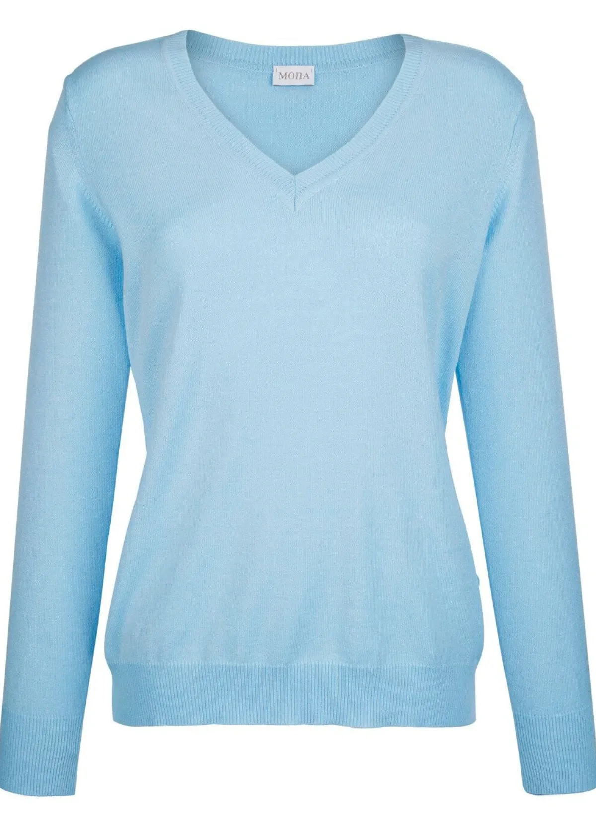 Clearance BADER Pullover mit Modal-Anteil HELLBLAU