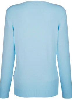 Clearance BADER Pullover mit Modal-Anteil HELLBLAU