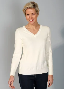Online BADER Pullover mit Modal-Anteil NATUR