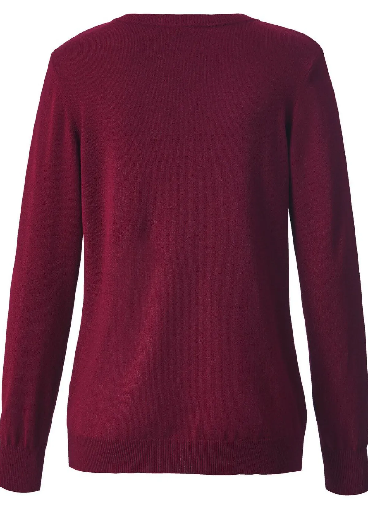 Best BADER Pullover mit Modal-Anteil BEERE