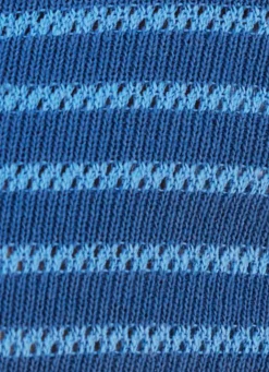 Online BADER Pullover mit recycelter Baumwolle BLAU-HELLBLAU