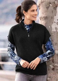 Sale BADER Pullunder in Perlfang SCHWARZ
