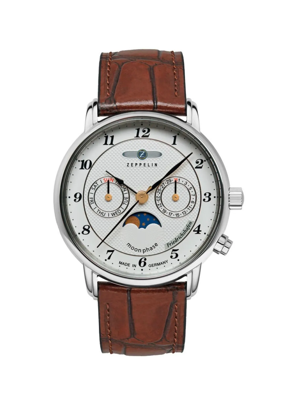 Online ZEPPELIN Quartz-Damenuhr Friedrichshafen Lady 8537-1