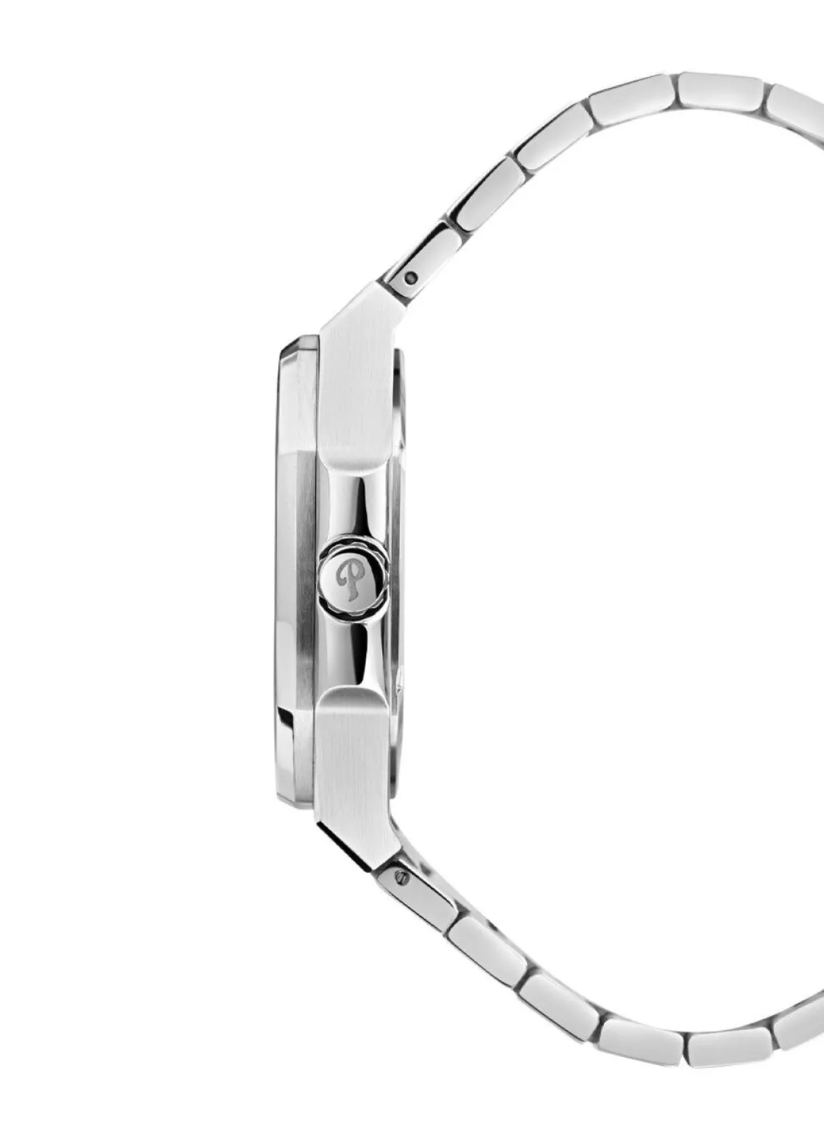 Best BADER Quartz-Herrenuhr aus Edelstahl