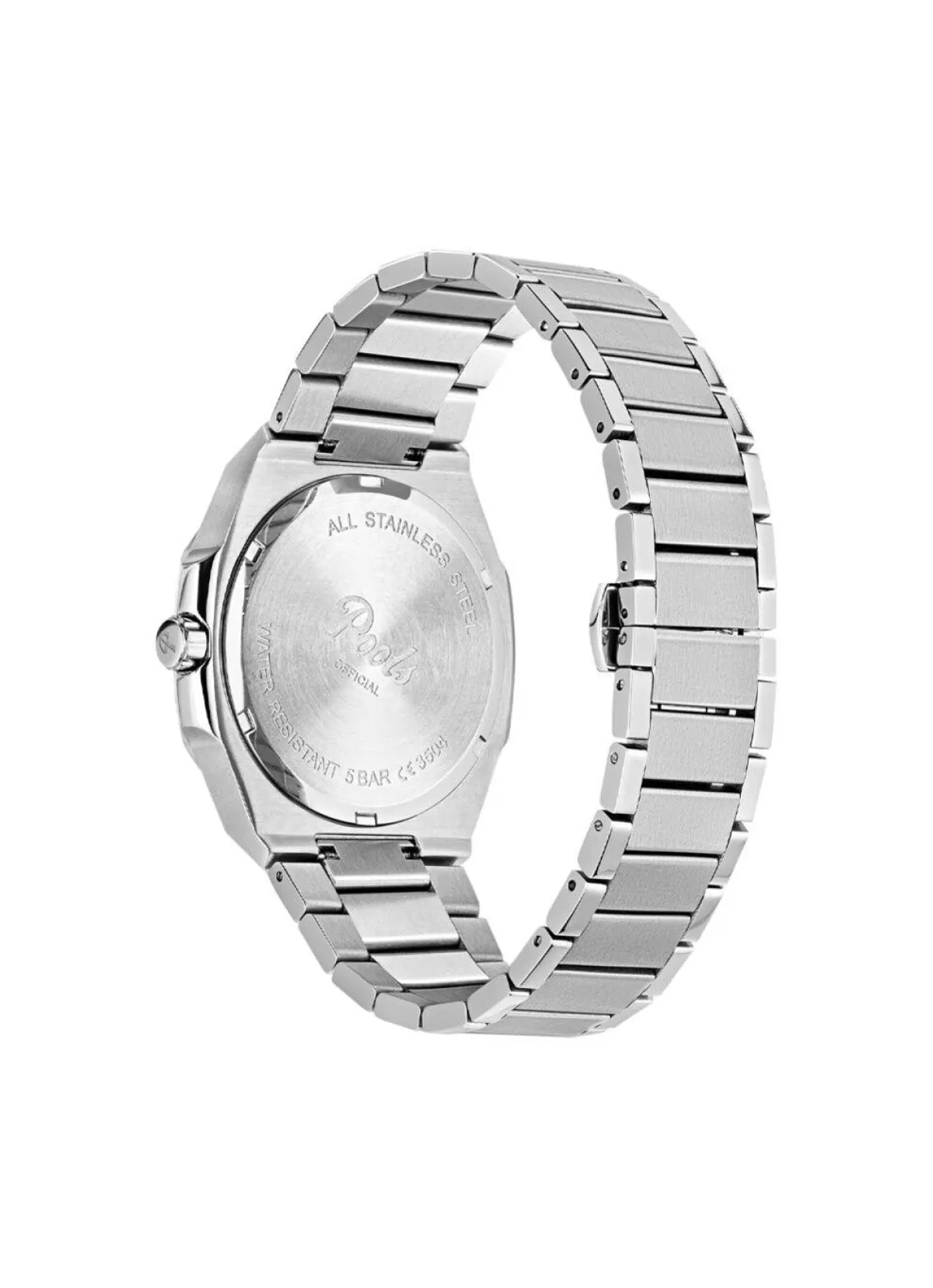 Best BADER Quartz-Herrenuhr aus Edelstahl