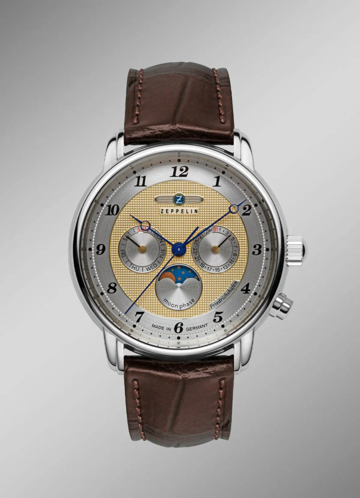 Best ZEPPELIN Quartz-Herrenuhr Friedrichshafen 8536-5