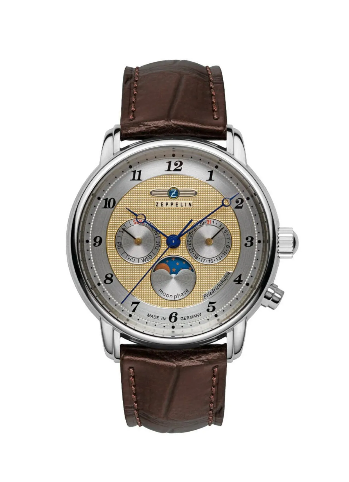 Best ZEPPELIN Quartz-Herrenuhr Friedrichshafen 8536-5