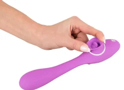 BADER Rabbitvibrator mit Leckfunktion LILA