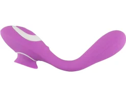 BADER Rabbitvibrator mit Leckfunktion LILA