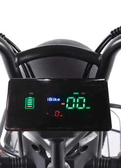 Hot BADER 3-Rad Elektromobil im Stil eines Kompaktrollers SILBER
