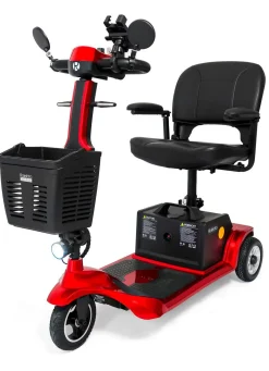 BADER 3-Rad-Roller von Rolektro ROT