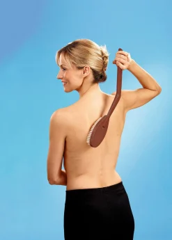 Hot BADER Rückenbürste mit Naturborsten