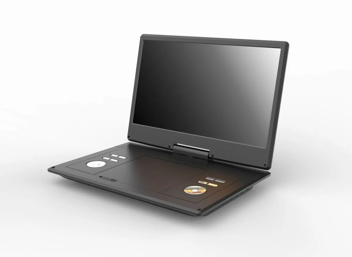 Outlet Reflexion DVD 1424 portabler DVD-Spieler mit TV und Spielen SCHWARZ