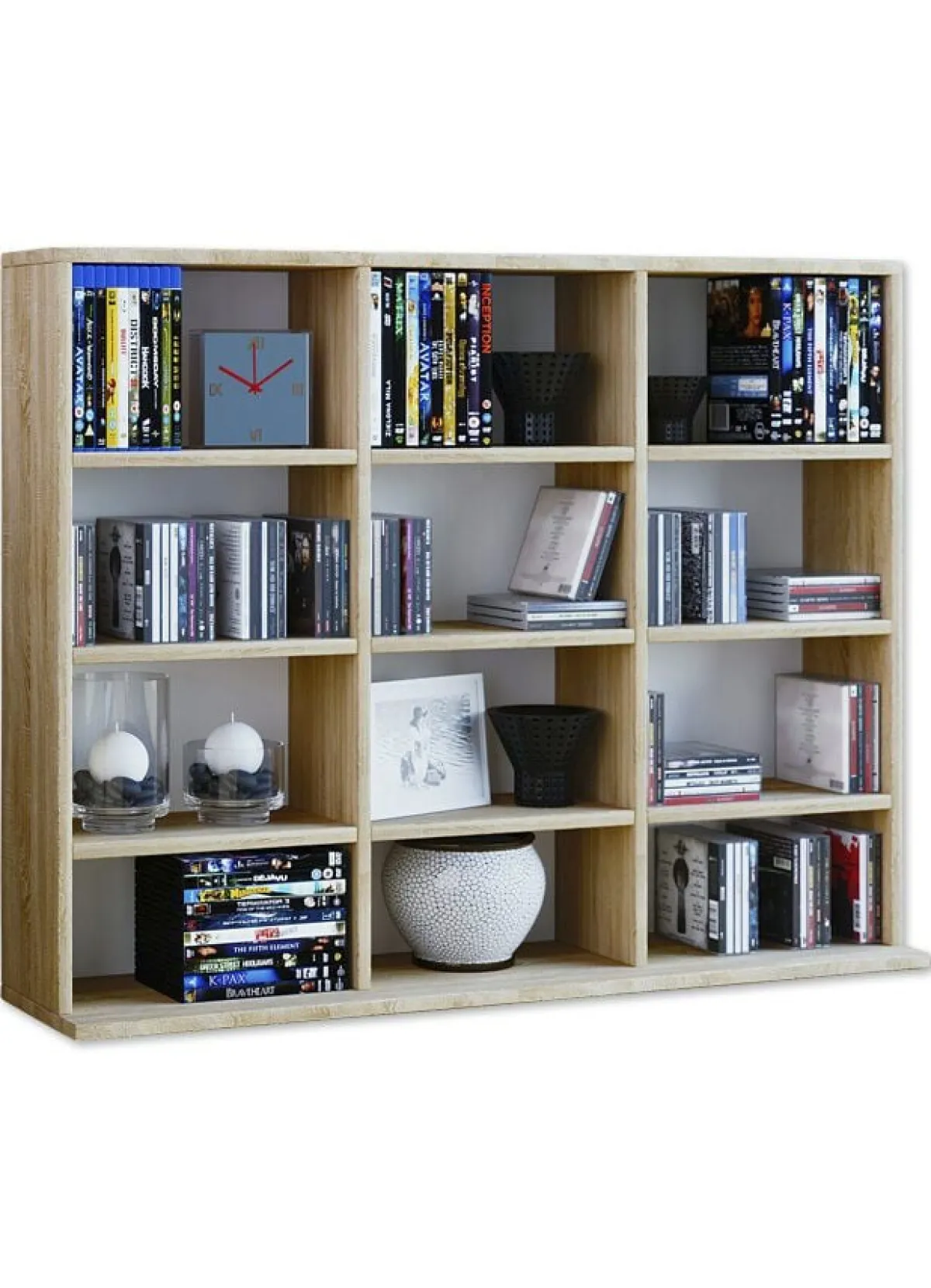 Sale BADER Regal aus Holzstruktur-Nachbildung EICHE SONOMA