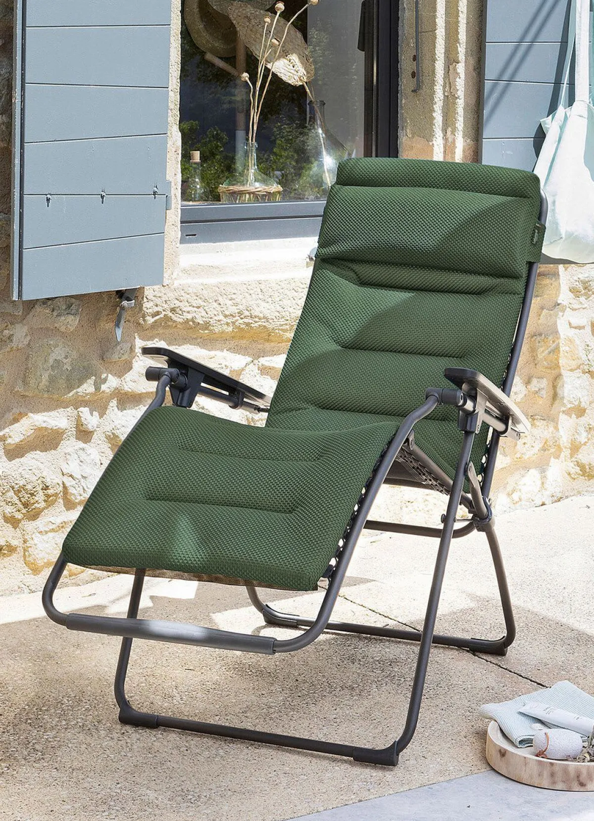 Discount LAFUMA Relax-Liege XL Be Comfort OLIV