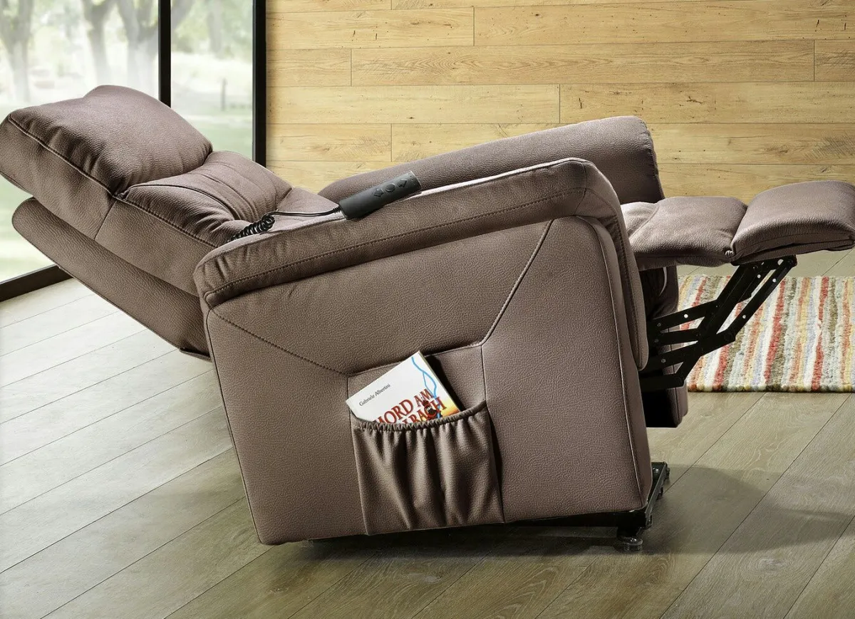 Discount BADER Relax-Sessel mit Aufstehhilfe BRAUN
