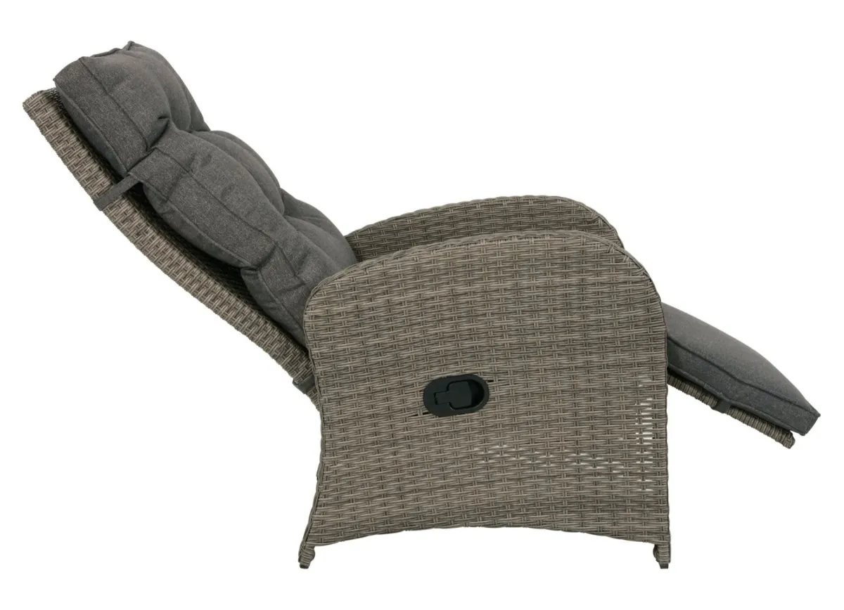 BADER Relax-Set Melia, 3-teilig braun-grau