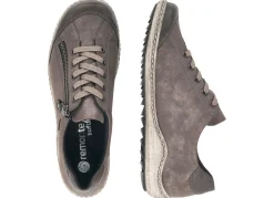 Online Remonte , bequeme Damen-Sneaker, Weite G, mit herausnehmbarem Fußbett GRAU