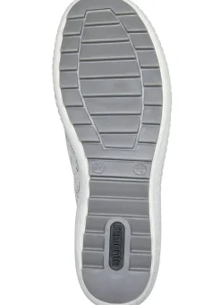 New Remonte , elegante Damen-Sneaker, Weite G, mit Reißverschluss SILBER-BUNT