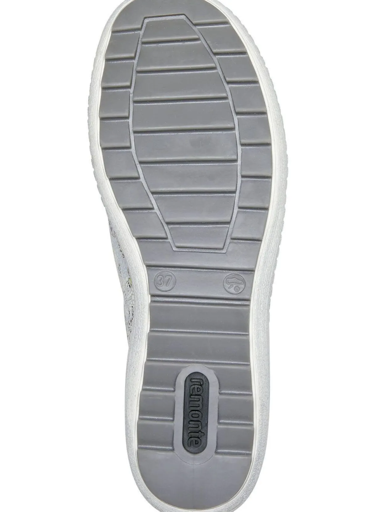 New Remonte , elegante Damen-Sneaker, Weite G, mit Reißverschluss SILBER-BUNT