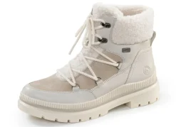 Discount Remonte , gefütterte Damen-Boots, Winterschuhe, Weite G, mit Reißverschluss ECRU-BEIGE