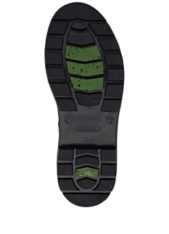 Clearance Remonte , gefütterte Damen-Stiefeletten, Winterschuhe, Weite G, mit Lammfell SCHWARZ