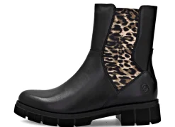 Online Remonte , modische Damen-Stiefeletten, Winterschuhe, Weite G, mit Reißverschluss SCHWARZ-BRAUN