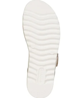 Online Remonte , schicke Damen-Sandalen, mit herausnehmbarem Fußbett BEIGE