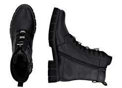 Best Remonte , schicke Damen-Stiefeletten, Winterschuhe, Weite G, mit Reißverschluss SCHWARZ