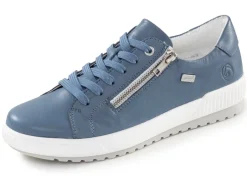 Best Remonte , sportliche Damen-Sneaker, Weite G, mit herausnehmbarem Fußbett JEANS
