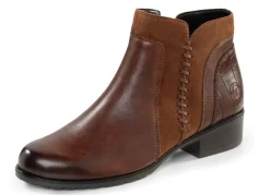 Sale Remonte Stiefelette mit seitlicher Zier-Naht BRAUN