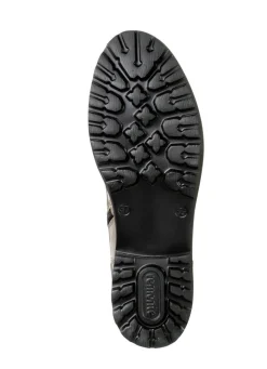 Best Remonte Stiefelette mit trendigen Zierketten in Schnür-Optik TAUPE