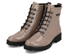 Best Remonte Stiefelette mit trendigen Zierketten in Schnür-Optik TAUPE
