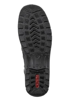 New Rieker , gefütterte Damen-Boots, Winterschuhe, mit Reißverschluss SCHWARZ