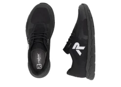 Sale Rieker Sneaker mit elastischer Zierschnürung SCHWARZ