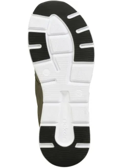 Rieker Sneaker mit elastischer Zierschnürung OLIV