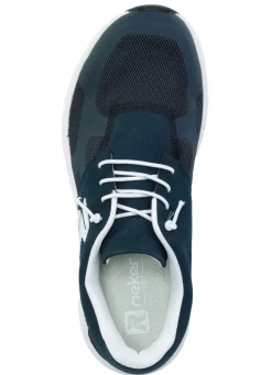 New Rieker Sneaker mit elastischer Zierschnürung DUNKELBLAU