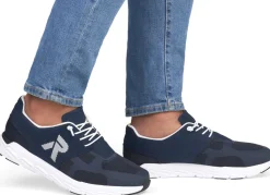 New Rieker Sneaker mit elastischer Zierschnürung DUNKELBLAU