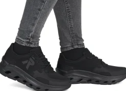 Rieker , sportive Damen-Sneaker, Weite G, mit herausnehmbarem Fußbett SCHWARZ