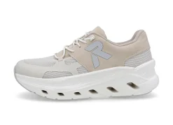 Rieker , sportive Damen-Sneaker, Weite G, mit herausnehmbarem Fußbett HELLBEIGE