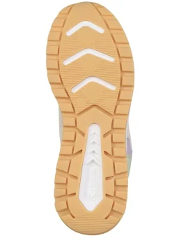 New Rieker , sportliche Damen-Sneaker, mit herausnehmbarem Fußbett MINT-MULTICOLOR