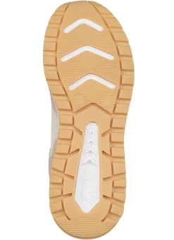 Sale Rieker , sportliche Damen-Sneaker, mit herausnehmbarem Fußbett CREME-MULTICOLOR