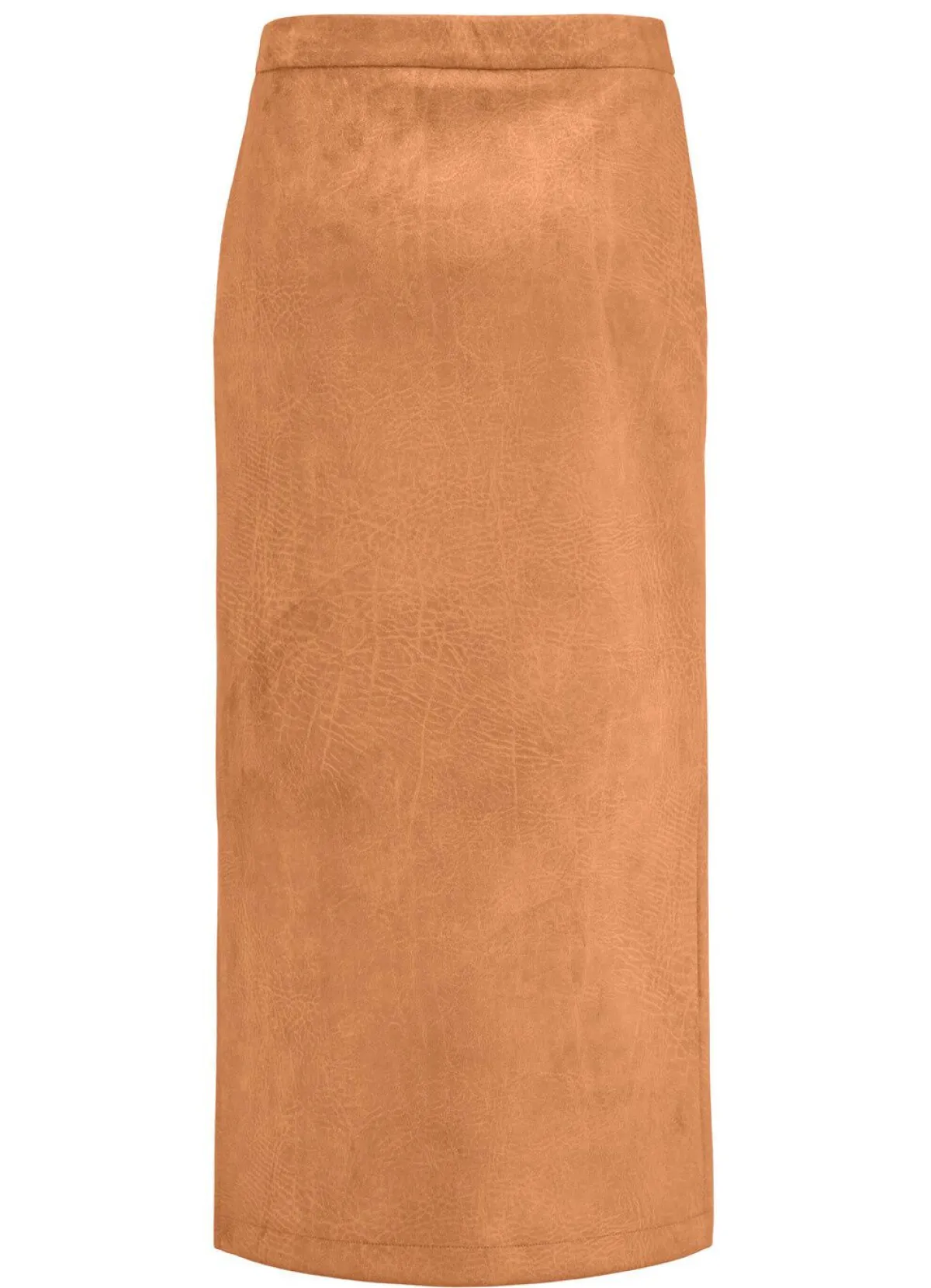 New KLAUS MODELLE MADE IN GERMANY Rock in gerader Schnittführung CAMEL