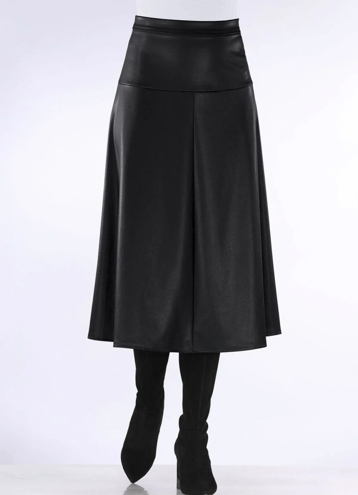 Clearance KLAUS MODELLE MADE IN GERMANY Rock in leichter Tellerform SCHWARZ