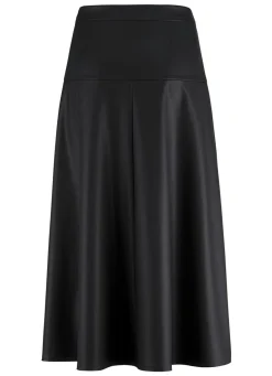 Clearance KLAUS MODELLE MADE IN GERMANY Rock in leichter Tellerform SCHWARZ