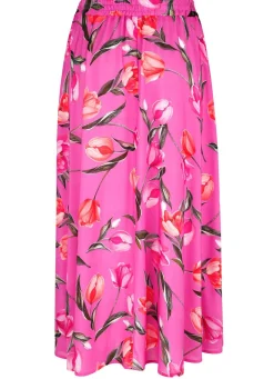 Sale BADER Rock mit floraler Dessinierung PINK-GRÜN