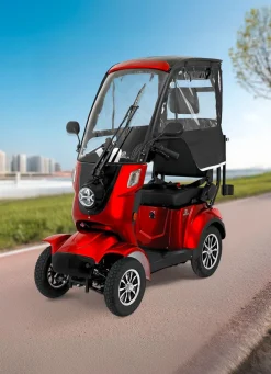 Best BADER Rolektro Deisla Akku-Quad ROT