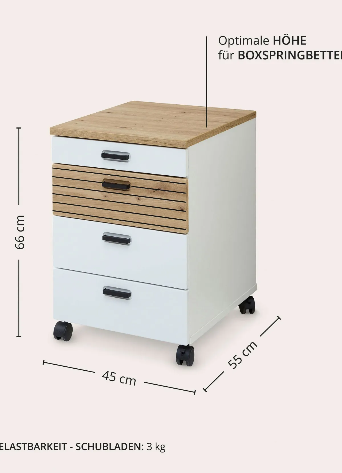 Discount BADER Rollcontainer weiß-artisan
