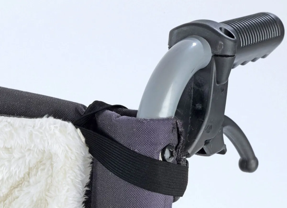 Online BADER Rollstuhl-Wärmesack hält trocken und warm bei Schmuddelwetter SCHWARZ