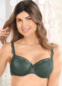 Best ROSA FAIA Bügel-BH mit elastischer Spitze WACHOLDER